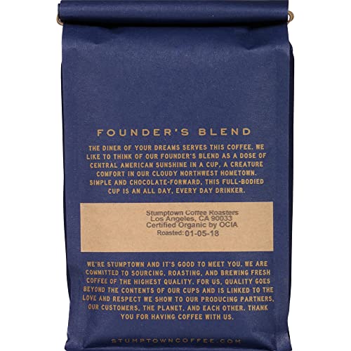 Organic Medium Roast Whole Bean Coffee - Founder's Blend