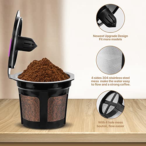 Refillable Reusable K Cups, 6 Pack - Keurig Compatible