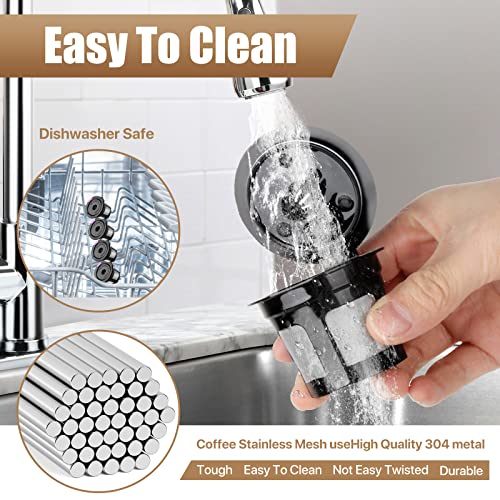 Refillable Reusable K Cups, 6 Pack - Keurig Compatible