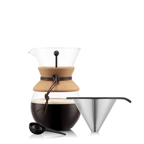 BODUM Pour Over Coffee Maker with Permanent Filter