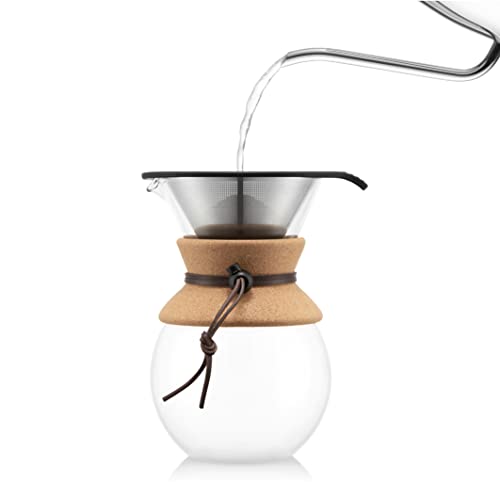 BODUM Pour Over Coffee Maker with Permanent Filter