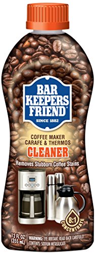 Coffee Maker Cleaner - Removes Residue, Stains - Single-Cup and Drip Machines