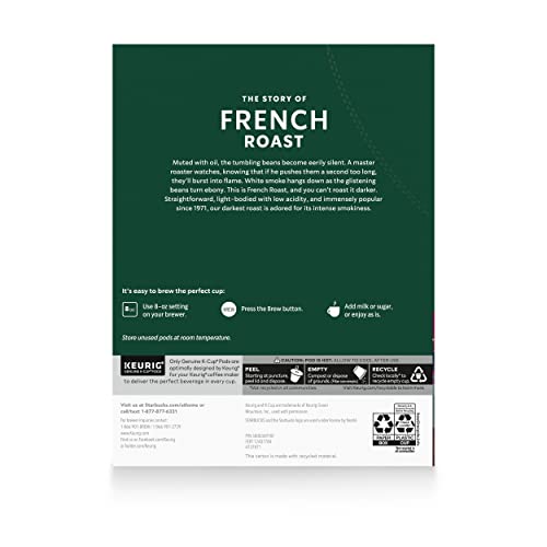 Starbucks French Roast K-Cup Coffee - 96 Pods