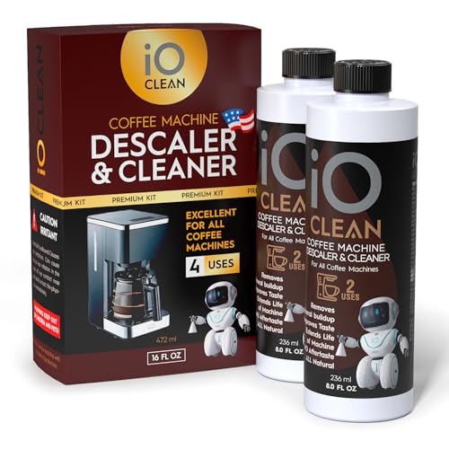 iO CLEAN Coffee Machine Descaler - 4 Uses