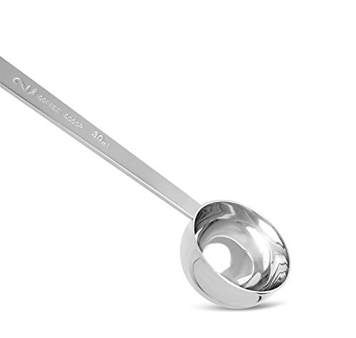 IZELOKAY Stainless Steel Coffee Scoop - 2Tbs (30ML)