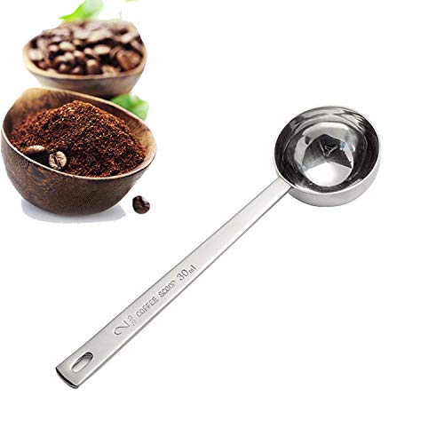 IZELOKAY Stainless Steel Coffee Scoop - 2Tbs (30ML)