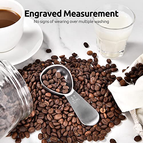 U-Taste Stainless Steel Coffee Scoop: 2 Tablespoon