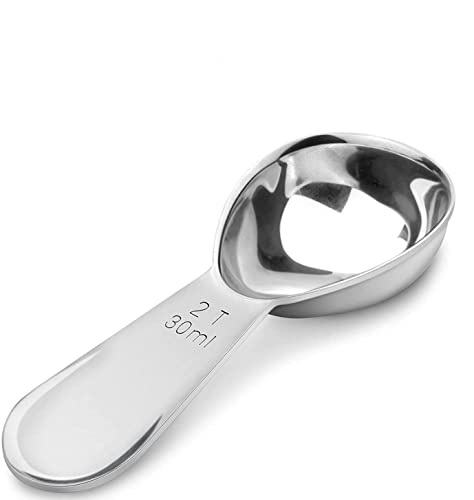 IZELOKAY Stainless Steel 2 Table Spoon Coffee Scoop
