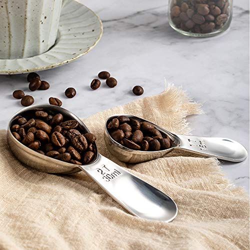 Avige Stainless Steel Coffee Measuring Scoop Set