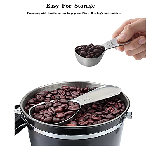 Xducom Stainless Steel Coffee Scoop Set