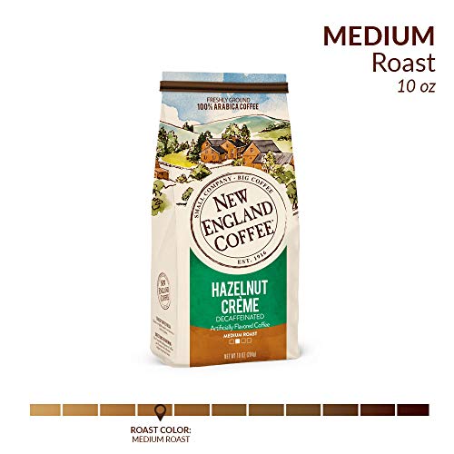 Decaffeinated Hazelnut Crème Coffee, 10 oz