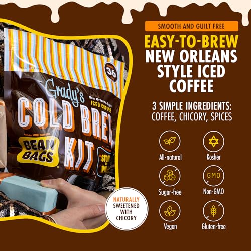New Orleans Style Decaf Cold Brew | 36 Servings