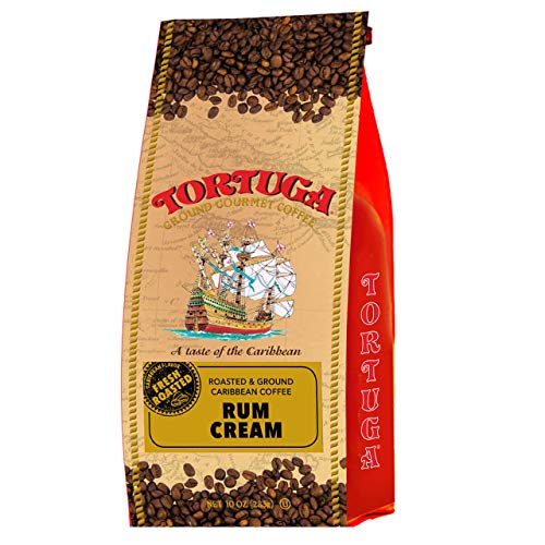 Caribbean Rum Cream Flavored Coffee 10oz - Premium Gift