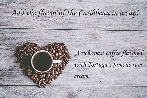 Caribbean Rum Cream Flavored Coffee 10oz - Premium Gift