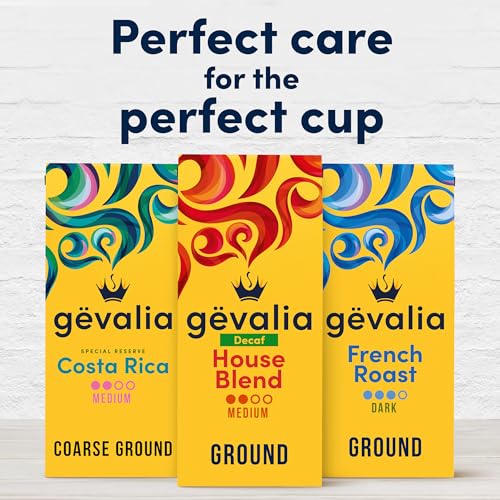 Gevalia Decaf Medium Roast Ground Coffee - 12oz