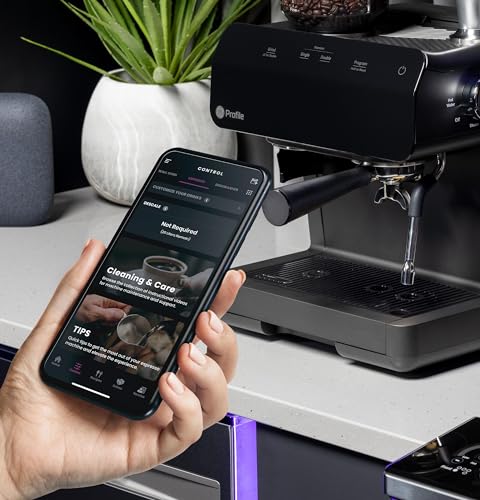 GE Profile Espresso Machine with Steam Frother | Italian-Made