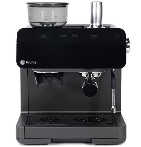 GE Profile Espresso Machine with Steam Frother | Italian-Made
