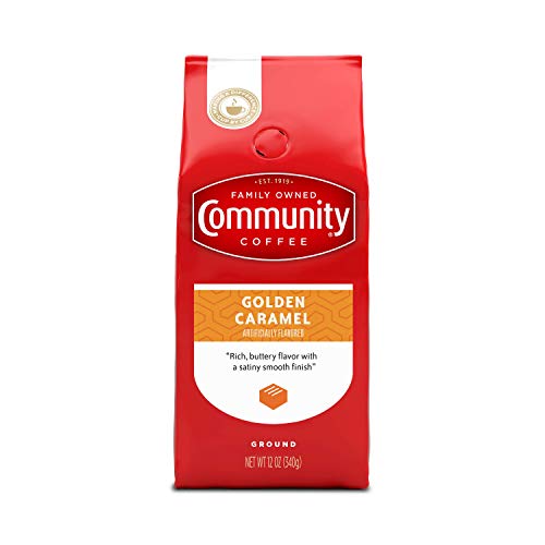 Community Coffee Golden Caramel Flavored Ground Coffee