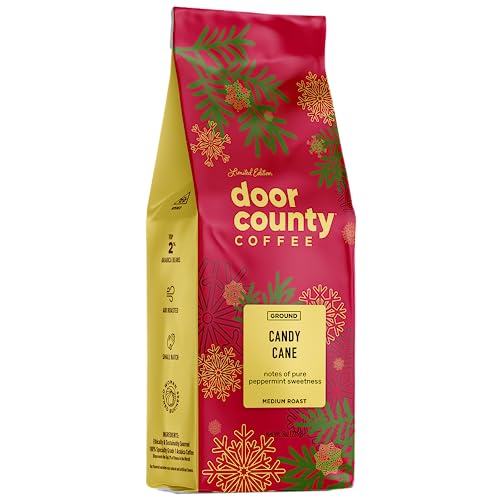 Holiday Candy Cane Coffee: Door County, 8 oz