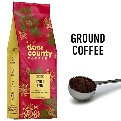 Holiday Candy Cane Coffee: Door County, 8 oz