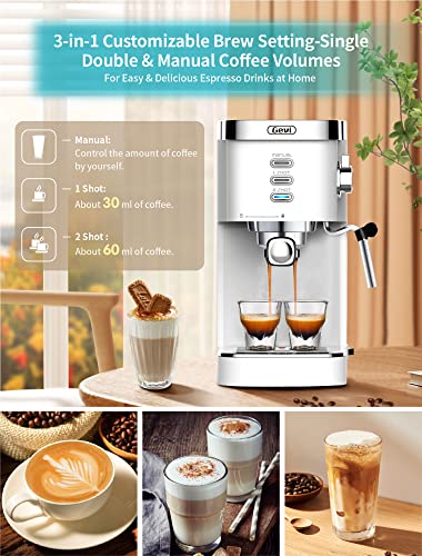 Gevi 20 Bar Espresso Machine with Milk Frother