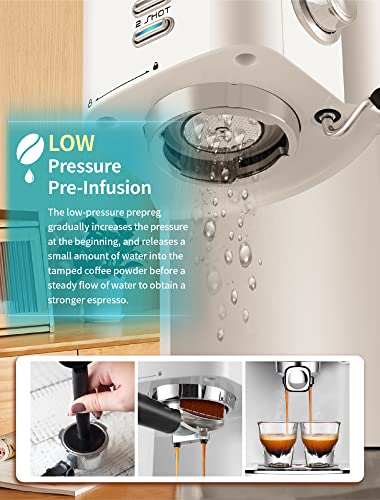 Gevi 20 Bar Espresso Machine with Milk Frother