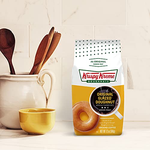Krispy Kreme Original Glazed Ground Coffee, Medium Roast