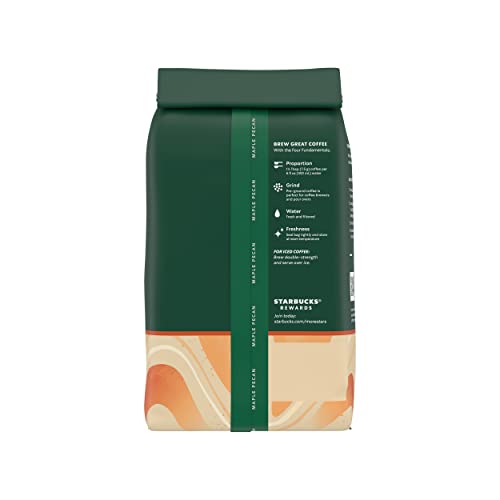 Starbucks Maple Pecan Flavored Ground Coffee, 17 oz