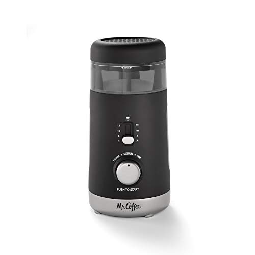 Automatic Coffee Grinder with 5 Presets, 12 Cup Capacity