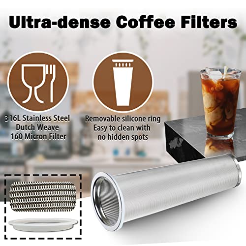 Classic Cold Brew Mason Jar Coffee Maker