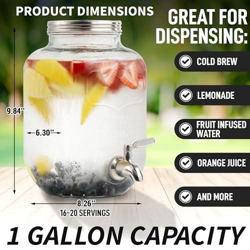 Zulay Kitchen 1 Gallon Cold Brew Coffee Maker