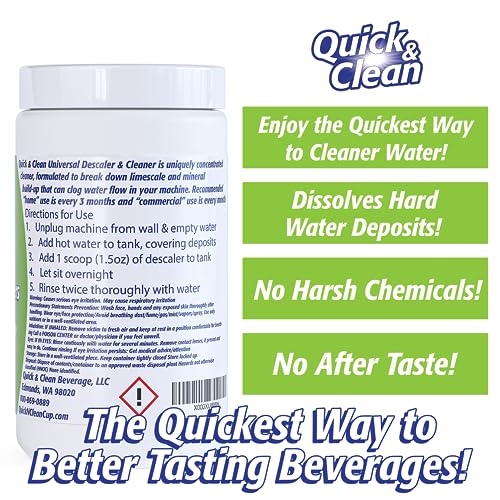 Universal Descaler - 2lbs - Granule Coffee Machine Cleaner