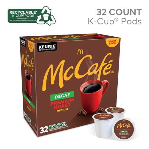 McCafe Decaf K-Cup Pods, 32 Count