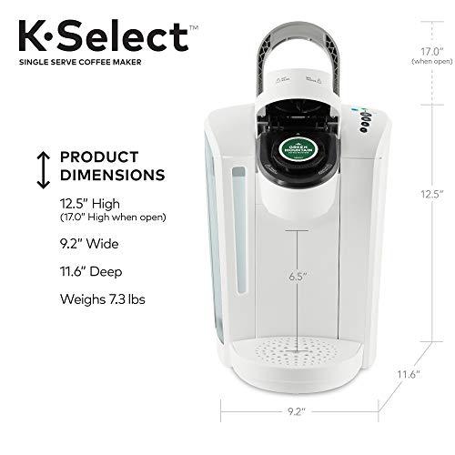Keurig K-Select Matte White Coffee Maker