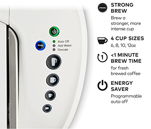 Keurig K-Select Matte White Coffee Maker