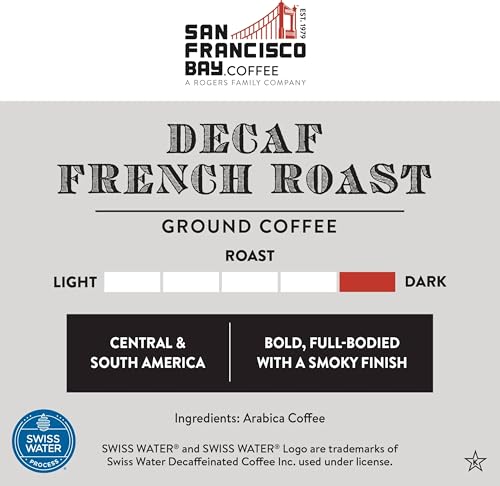 Decaf French Roast Coffee - 28oz Bag