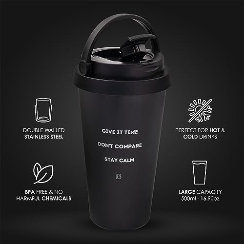 Motivating 17oz Double Wall Tumbler Mug