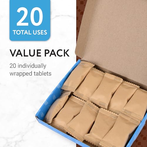 Espresso Machine Descaler Tablets - 20 Pack