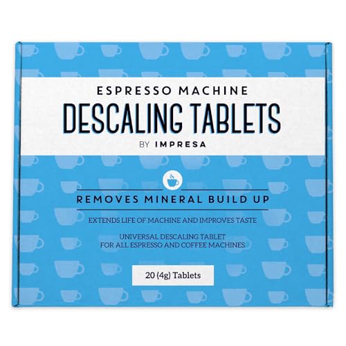 Espresso Machine Descaler Tablets - 20 Pack