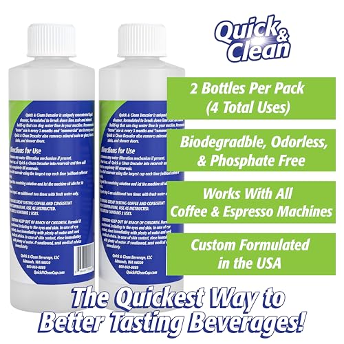 Premium USA-made Coffee Machine Descaler - 2 Pack
