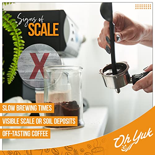 Universal Coffee Machine Descaler - Effective Scale Remover