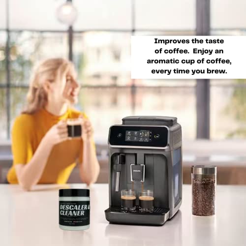 Universal Coffee Machine Descaler and Cleaner - Made in USA