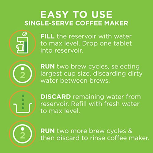 Affresh Coffee Maker Cleaner, 3 Tablets - Multi-cup & Single-serve Brewers