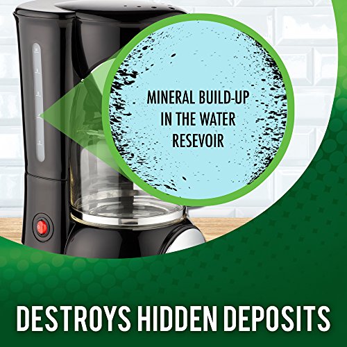 Coffeemaker Cleaner for Drip & Single Serve Machines