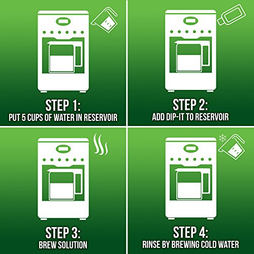 Dip-It Lime-A-Way Coffeemaker Cleaner, 7 Fl Oz (8-Pack)