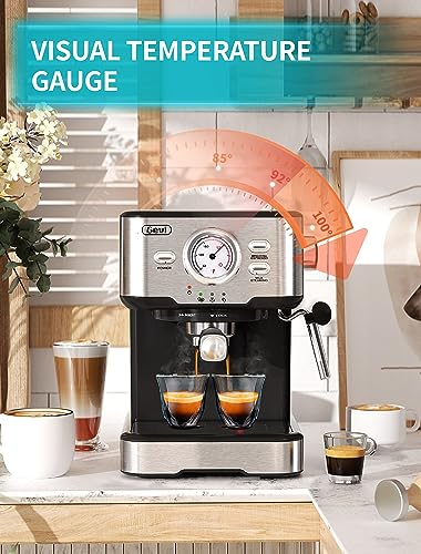 Gevi Professional Espresso Machine with Milk Frother