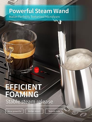 Gevi Professional Espresso Machine with Milk Frother