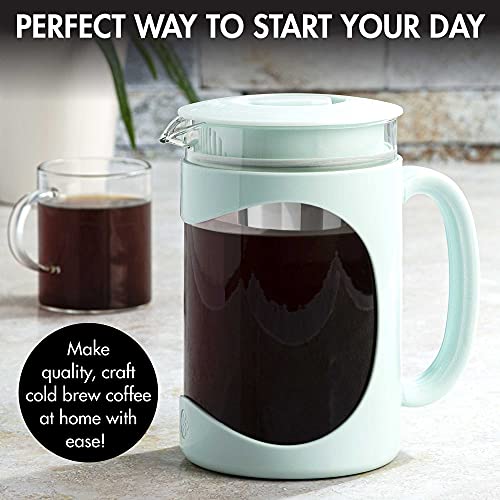 Deluxe Cold Brew Iced Coffee Maker, Comfort Grip