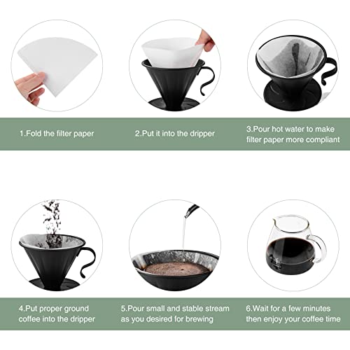 Soulhand Pour Over Coffee Maker Set | 1~4 Cups