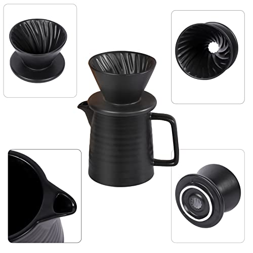 Sunormi Ceramic Pour Over Coffee Maker Set